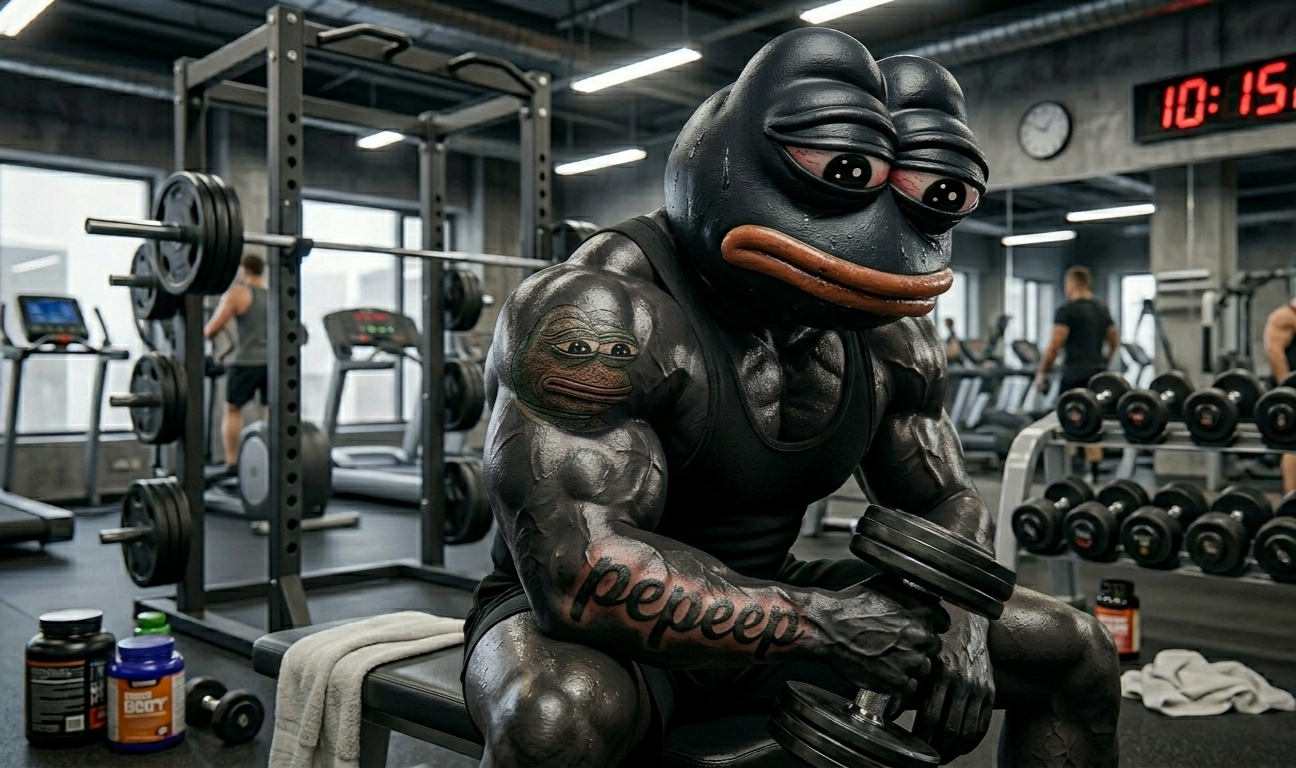 Pepeep Ripped at Gym